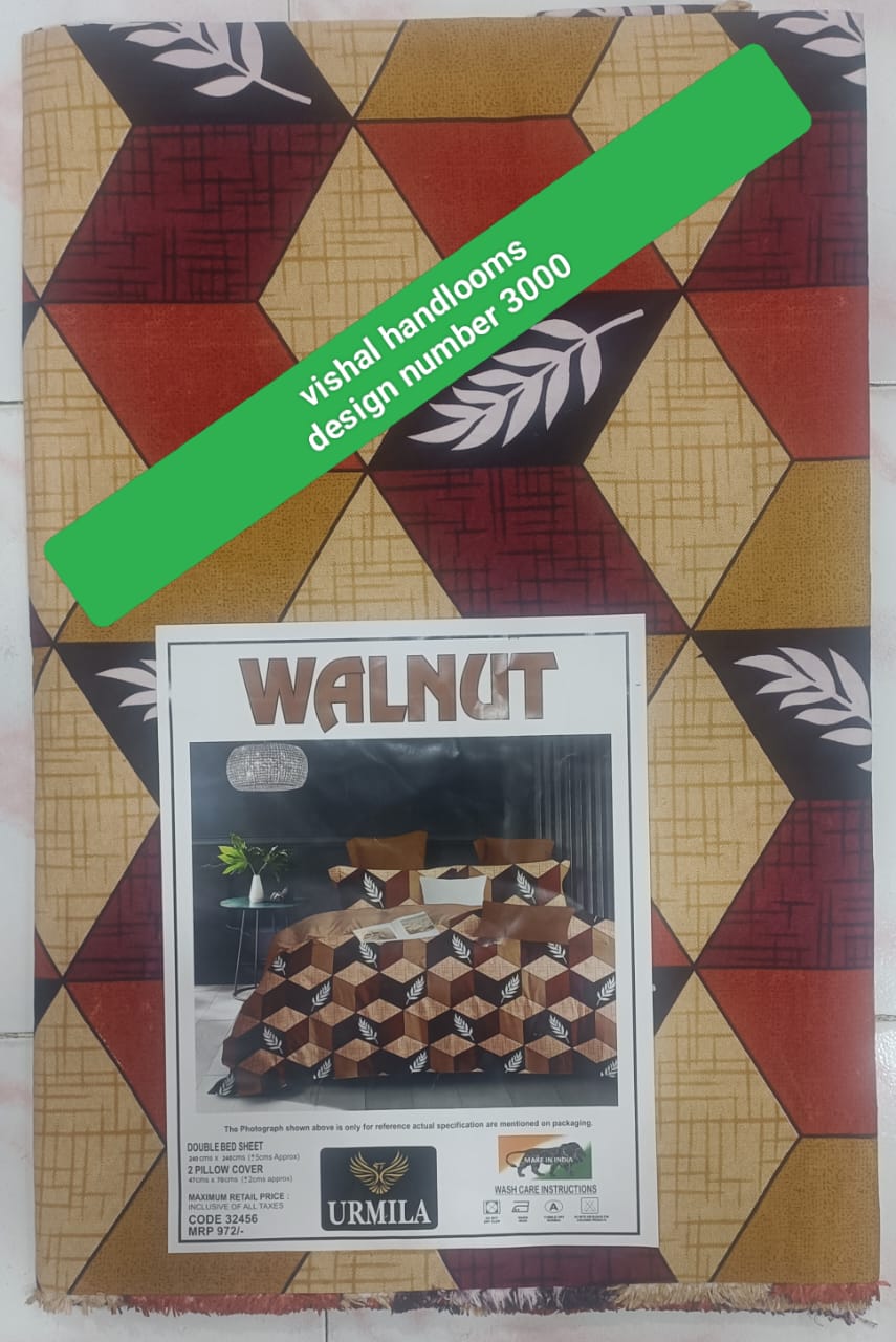 Vishal Handlooms - Double Bed Sheet